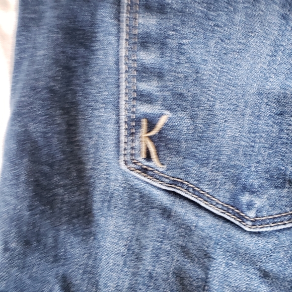 Kut From The Kloth Straight Leg Distressed Jeans - Picture 7 of 9
